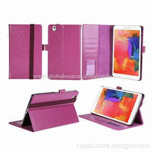 PU Cases for Samsung Galaxy Tab Pro 8.4-inch with Business Card and Bank Card Slots